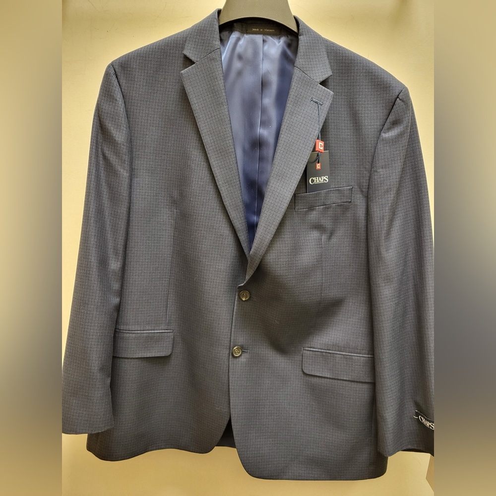 Chaps Men's Navy Blazer - NEW W/TAG - size 46 Reg